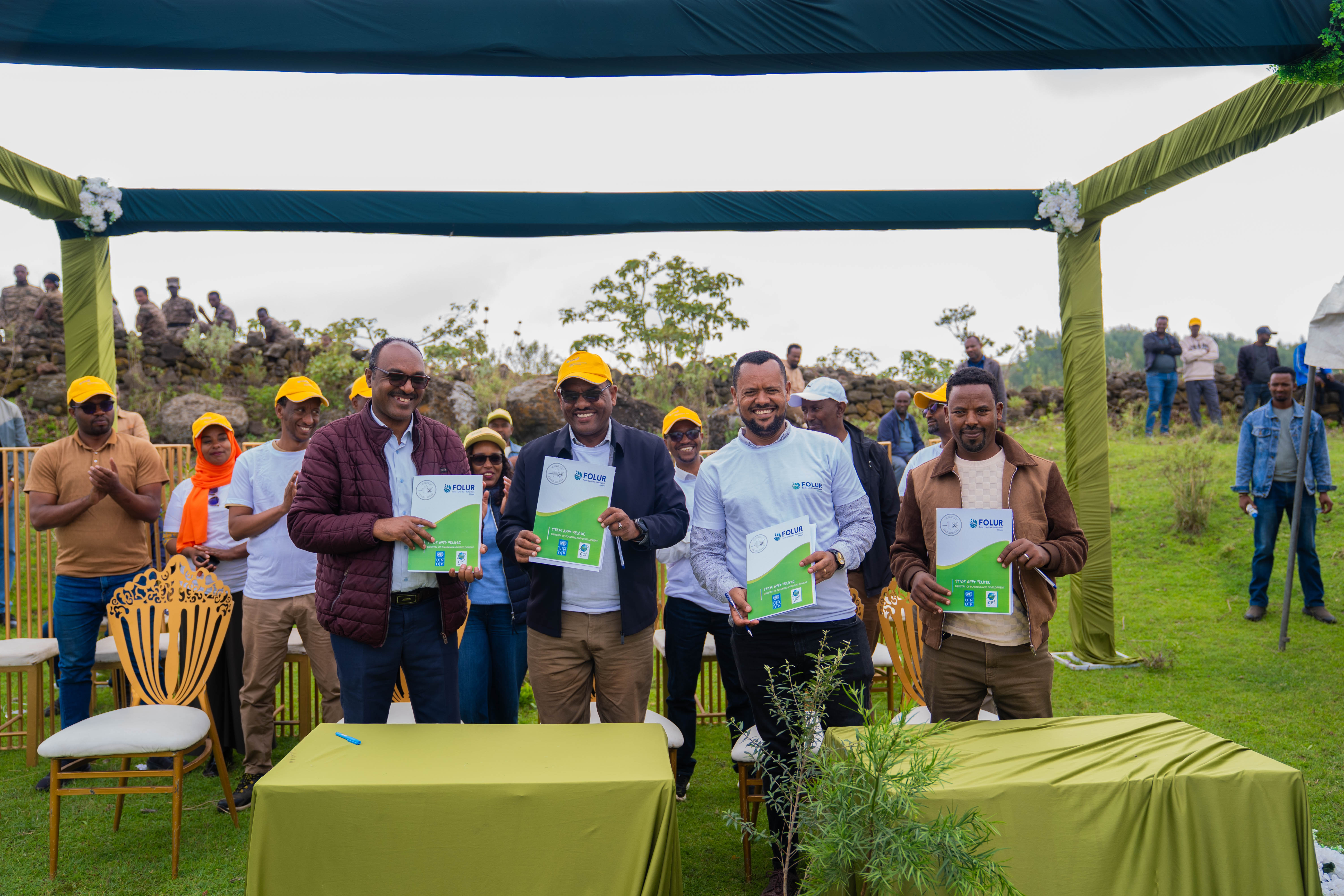 Restoring Mount Gendebel: FOLUR Ethiopia Introduces the DeLARM Initiative for Landscape Rehabilitation